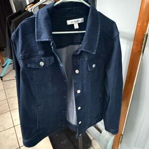 Classic Navy Denim Jacket